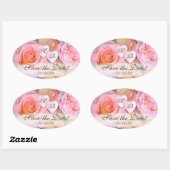 Rozen voor mijn liefdes! ~ Ovale stickers (Vel)