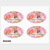 Rozen voor mijn liefdes! ~ Ovale stickers (Vel)