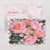 Rozen voor mijn Love ~ Briefkaart (Voorkant / Achterkant)