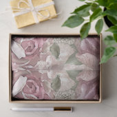 Rozen voor ontwerp van de lospaginareeks 19 tissuepapier (Geschenk)