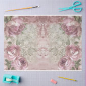 Rozen voor ontwerp van de lospaginareeks 19 tissuepapier (Craft)