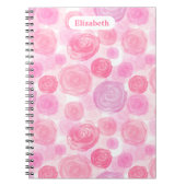 Rozen voor persoonlijke Waterverf Notitieboek (Voorkant)