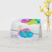 Rozen voor regenboog, met bijbel kaart (Gele Bloem)