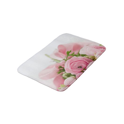 Rozen voor roze bruiloft badmat (Gekanteld)