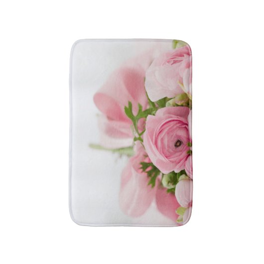 Rozen voor roze bruiloft badmat (Voorkant Verticaal)
