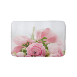 Rozen voor roze bruiloft badmat