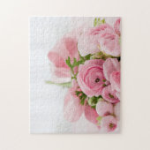 Rozen voor roze bruiloft legpuzzel (Verticaal)
