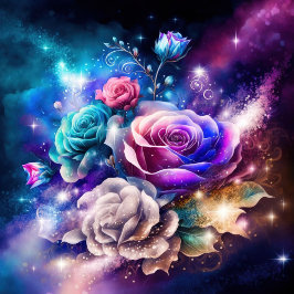 Rozen voor ruimtescheiding Puzzle Legpuzzel