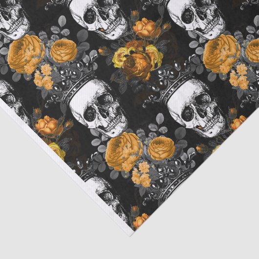 Rozen voor scheermessen tissuepapier (Detail)