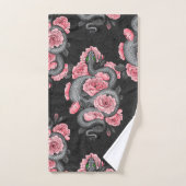Rozen voor slangen en perziken bad handdoek (Handdoek)