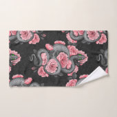 Rozen voor slangen en perziken bad handdoek (Handdoek)