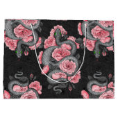 Rozen voor slangen en perziken groot cadeauzakje (Achterkant)