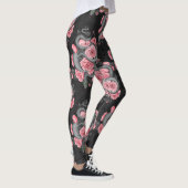 Rozen voor slangen en perziken leggings (Rechts)