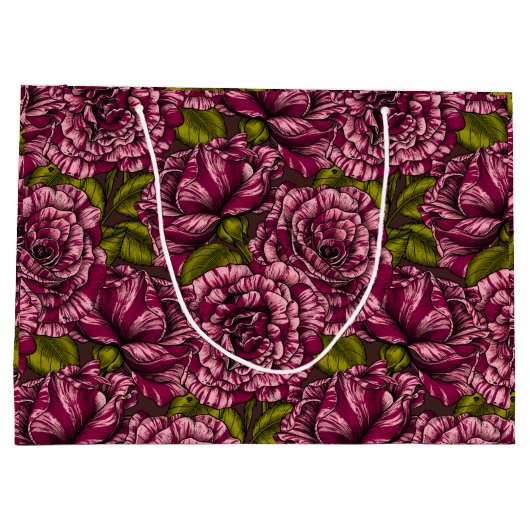 Rozen voor u groot cadeauzakje (Achterkant)