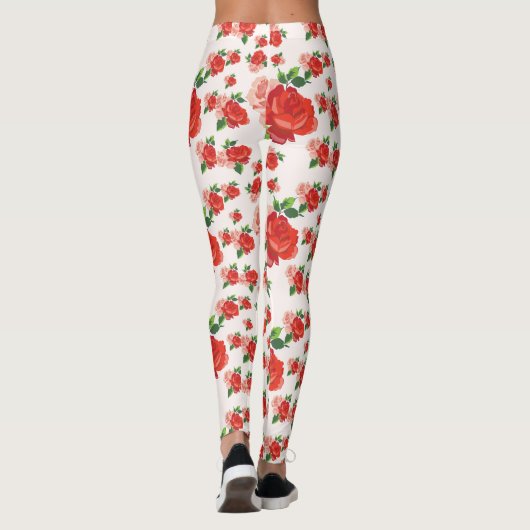 Rozen voor U Leggings (Achterkant)