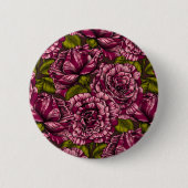 Rozen voor u ronde button 5,7 cm (Voorkant)