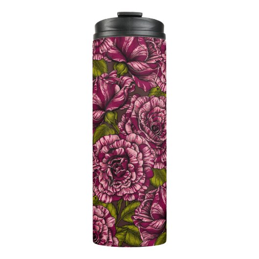Rozen voor u thermosbeker (Voorkant)