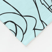 Rozen voor vlindervloeren - Uw kleuren Fleece Deken (Hoek)