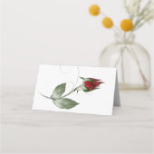 Rozen voor Waterverf met  van het Cabernet en Dust Plaatskaartje (Achterkant)