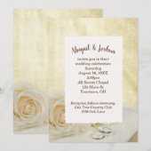 Rozen voor weddenschappen kaart (Voorkant / Achterkant)