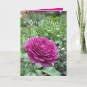 Rozen Vouwkaart Kaart (Voorkant)