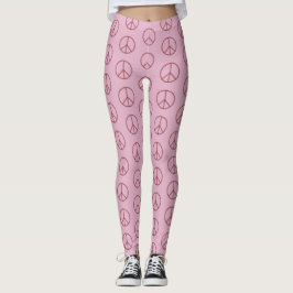 Rozen vredesbord leggings