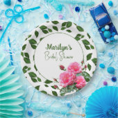 Rozen Vrijgezellenfeest Aangepaste Borden papier Papieren Bordje (Feest)