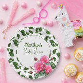 Rozen Vrijgezellenfeest Aangepaste Borden papier Papieren Bordje (Feest)