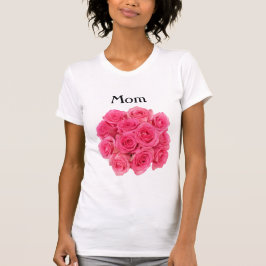 Rozen Vrouw Mama Tee Shirt