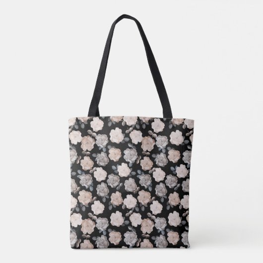  Rozen Vrouwen Dames Schouder Tote Bag (Achterkant)