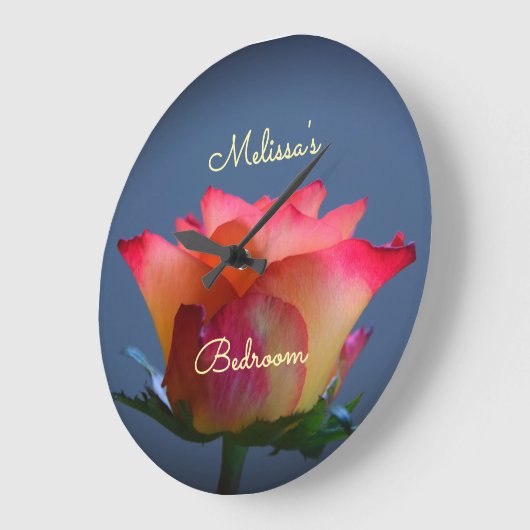 Rozen  wandklok (Hoek)