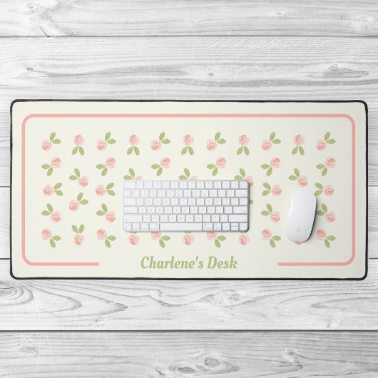 Rozen Waterverf - Alicia's rood-roze Bureaumat