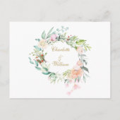 Rozen Waterverf Floral Memories Advies Kaart (Achterkant)