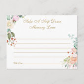 Rozen Waterverf Floral Memories Advies Kaart (Voorkant)