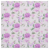 Rozen Waterverf lavender Stof (Swatch)