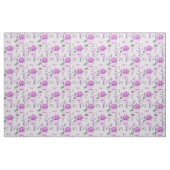 Rozen Waterverf lavender Stof (Fat Quarter)