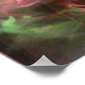 Rozen Waterverf Poster (Hoek)