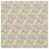 Rozen waterverf stof (Swatch)