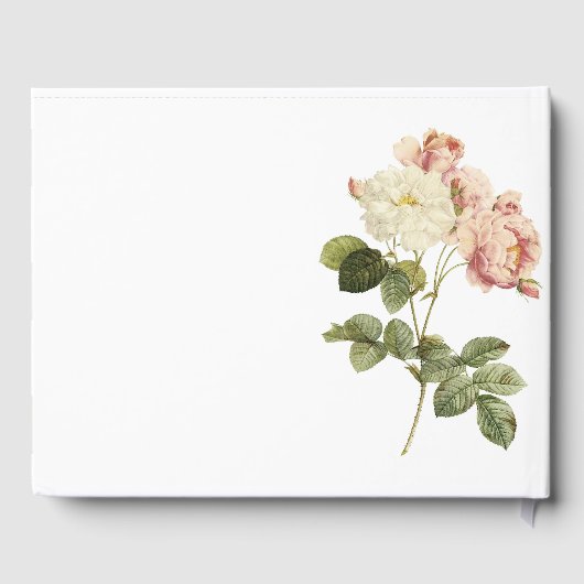  Rozen Weddenschap Gastenboek (Achterkant)