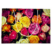 Rozen - Weddenschap Gift Bag Groot Cadeauzakje (Achterkant)