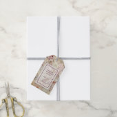 Rozen weddenschap met het Label Gift Cadeaulabel (Met Touw)