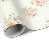  Rozen. Weddenverpakking. Cadeaupapier (Rol Hoek)