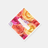 Rozen Wedding Servet (Hoek)