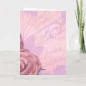  rozen, wenskaart kaart (Achterkant)