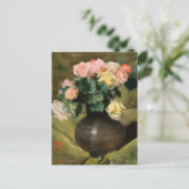 Rozen | William Merritt Chase Briefkaart (Staand voorkant)