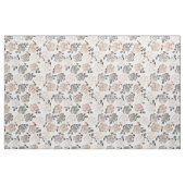  Rozen Wit Herhalend Patroon Katoen Stof (Fat Quarter)