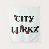 Rozen Wit Wandkleed (Voorkant)