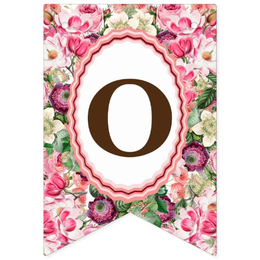 Rozen witte bloemen onze trouwdag vlaggetjes (Tweede vlag)