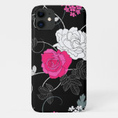 Rozen, witte rozen, bloemen Case-Mate iPhone case (Achterkant)