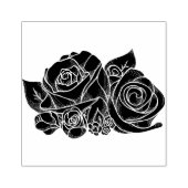 Rozen Wood Art Stamp Rubberstempel (Afrduk)